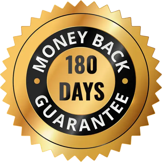 Jelly Force 60-day money-back guarantee badge